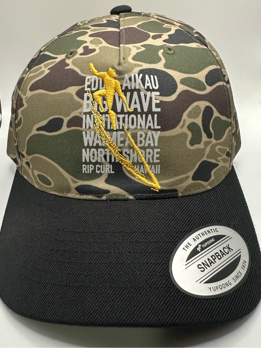 Rip Curl Eddie Aikau Big Wave Invitational Camo Snapback Hat